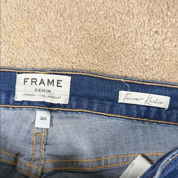 Frame Denim Classic Blue Skinny Jeans - Picture 2 of 11